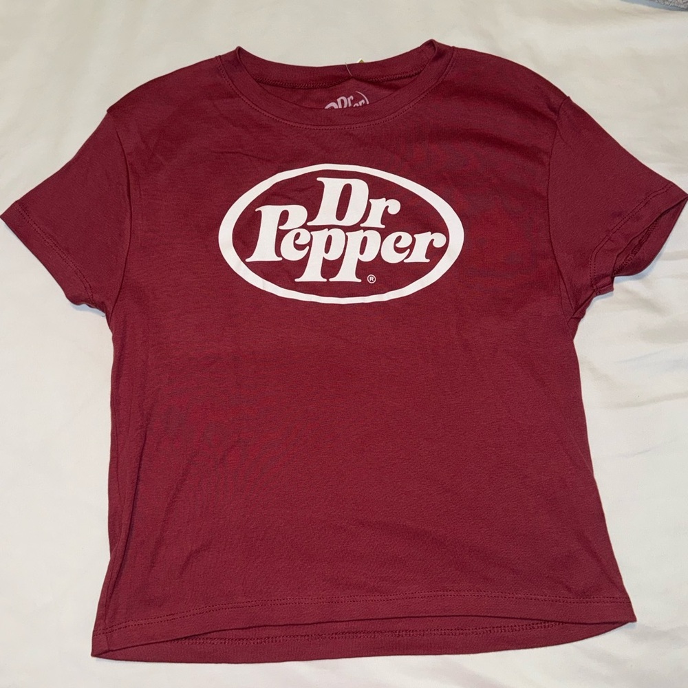 Dr.Pepper baby tee size large 100% cotton